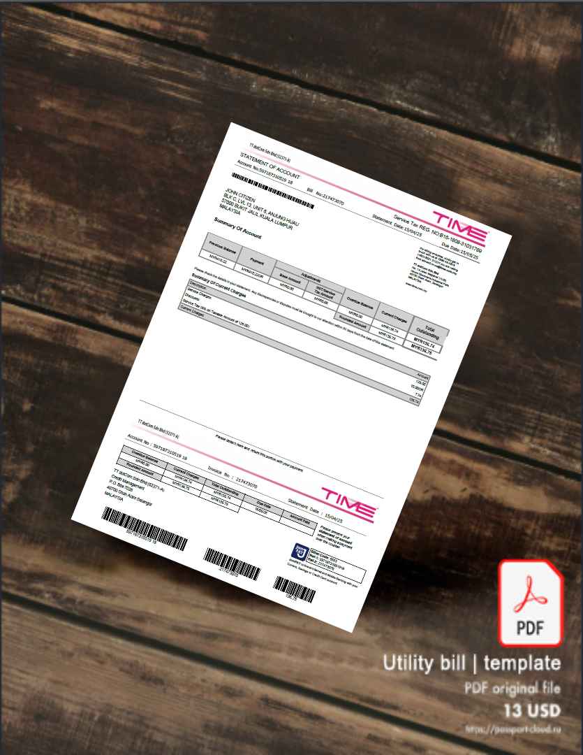 Utility bill | Albanian Power | Albania